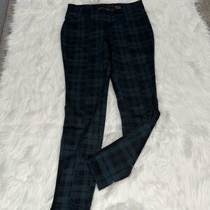 Plaid leggings